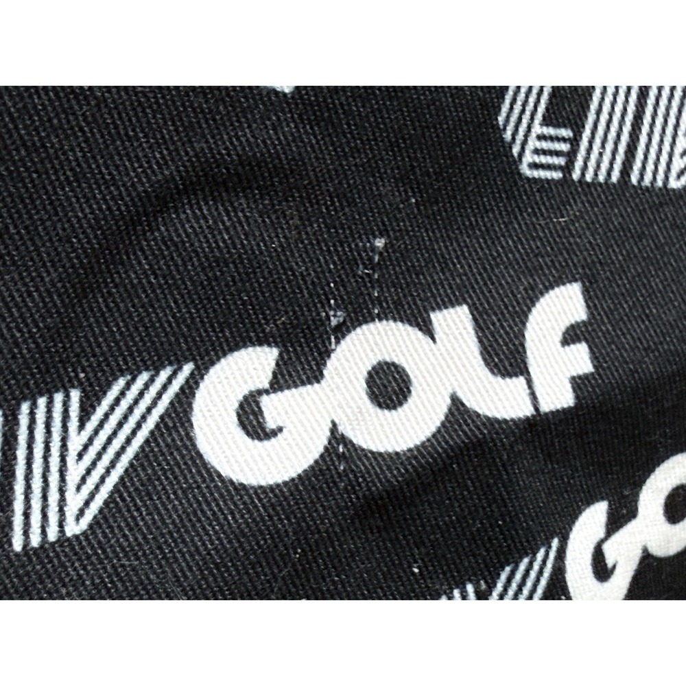 LIV Golf Bucket Hat Black All Over Print Logo Flexfit - Picture 3 of 6